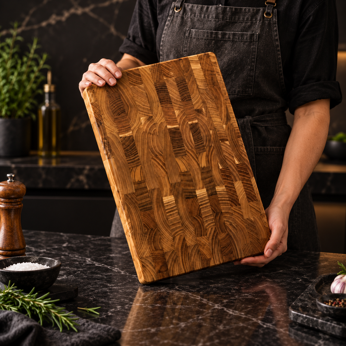 Teak Wood Cutting Board — Ashbury Kitchen product detail