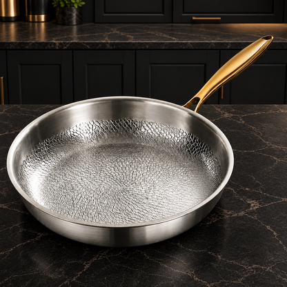 Hammered Titanium Frying Pan — image 1