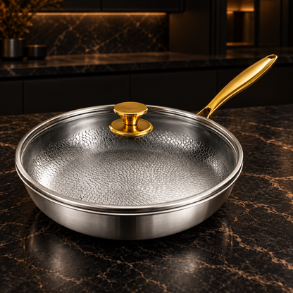 Hammered Titanium Frying Pan — image 2