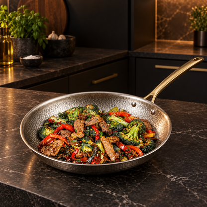 Hammered Titanium Frying Pan — image 10
