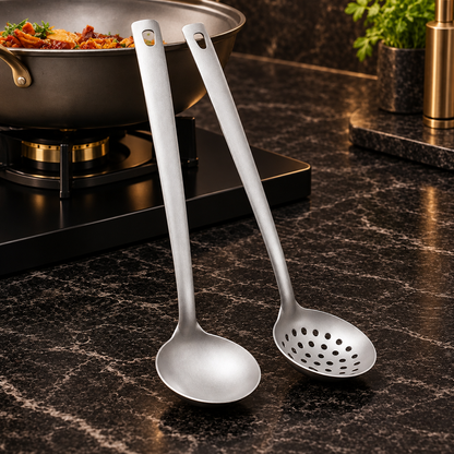 Titanium Soup Spoon Set — image 4