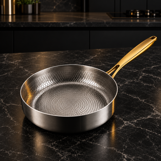 Deep Titanium Pan — Ashbury Kitchen product view