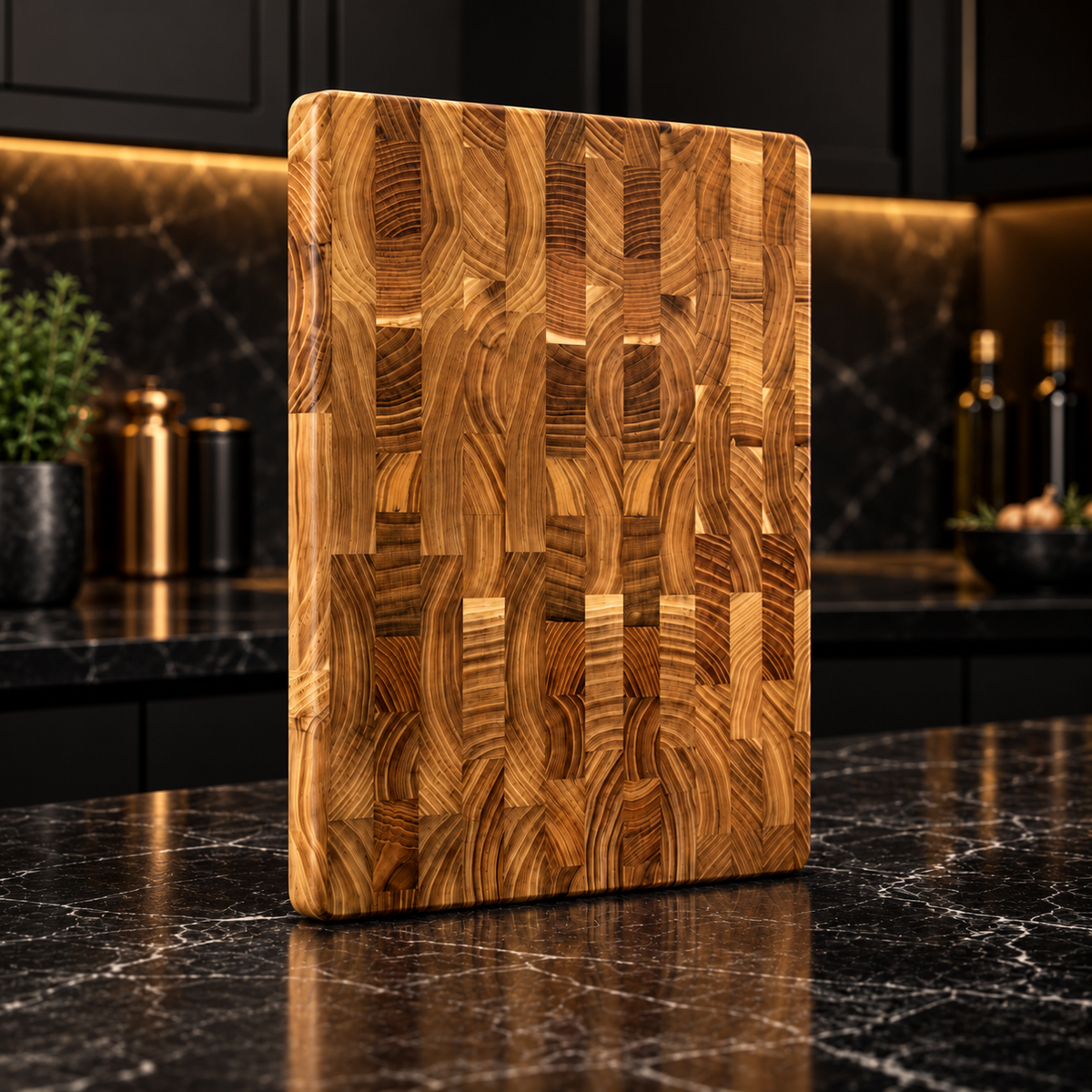 Teak Wood Cutting Board — Ashbury Kitchen product view
