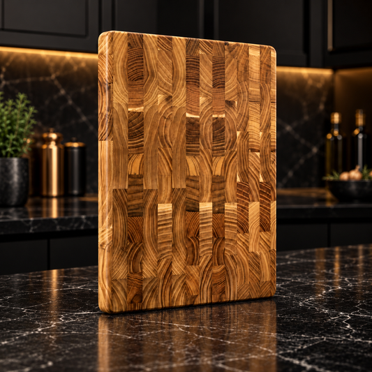 Teak Wood Cutting Board — Ashbury Kitchen product view