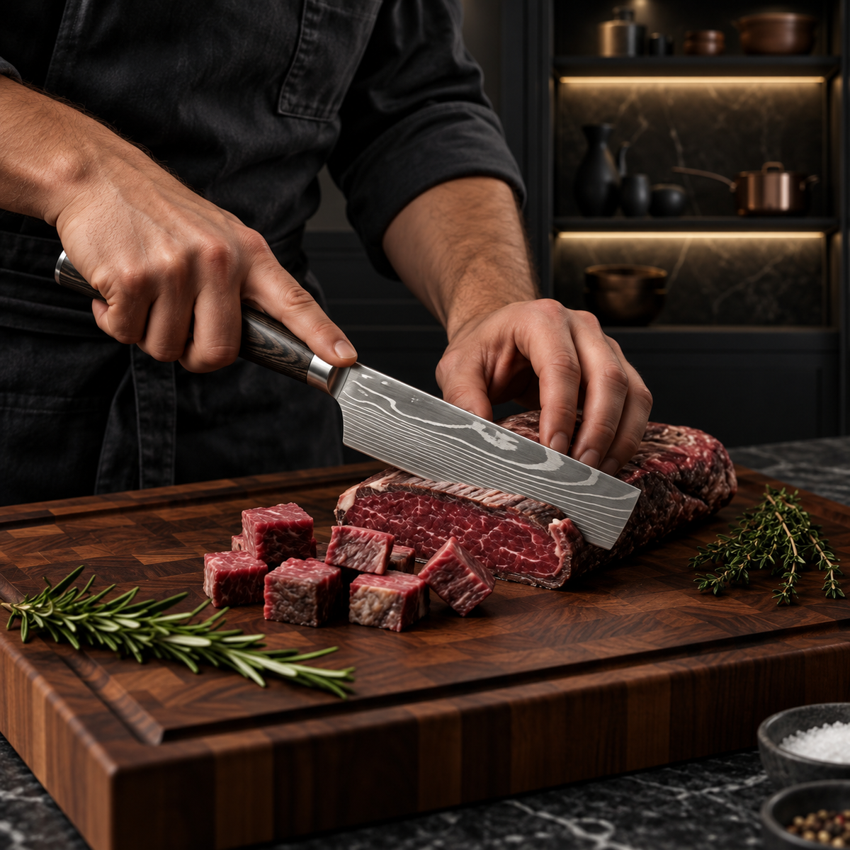 Japanese-Style Three-Knife Set — Ashbury Kitchen product detail