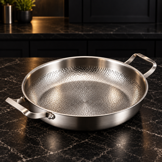 Two-Handled Titanium Sauté Pan — Ashbury Kitchen product view